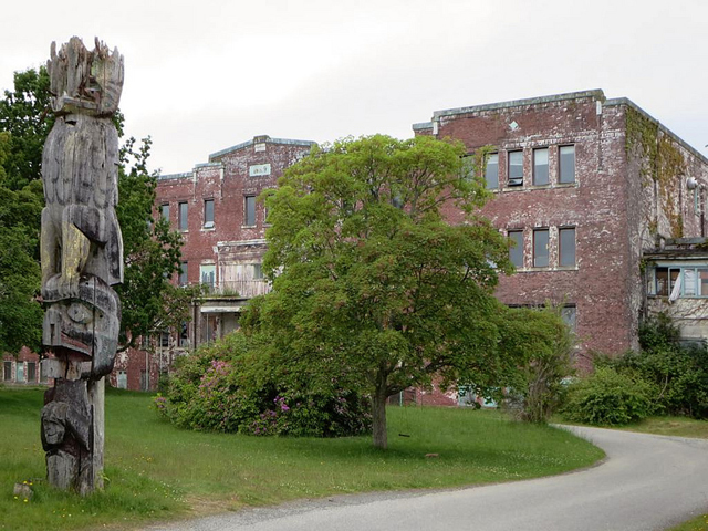 St. Michael’s Indian Residential School, Alert Bay, BC Photo: D-Stanley / CC, Flickr 