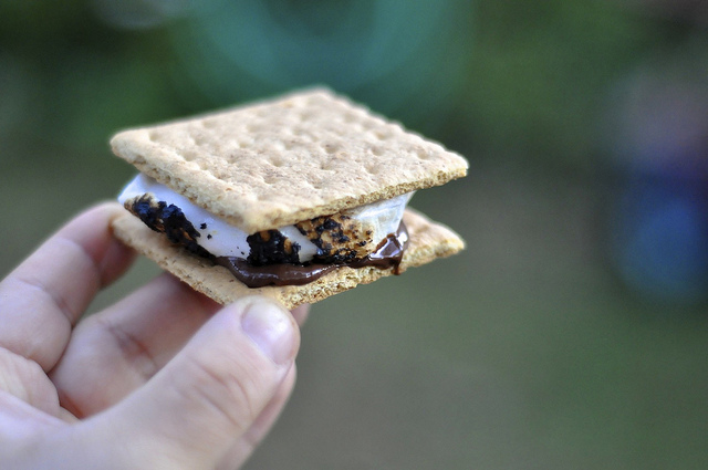 Making a S’more is a special treat. Photo by Christopher Penn/CC, Flickr