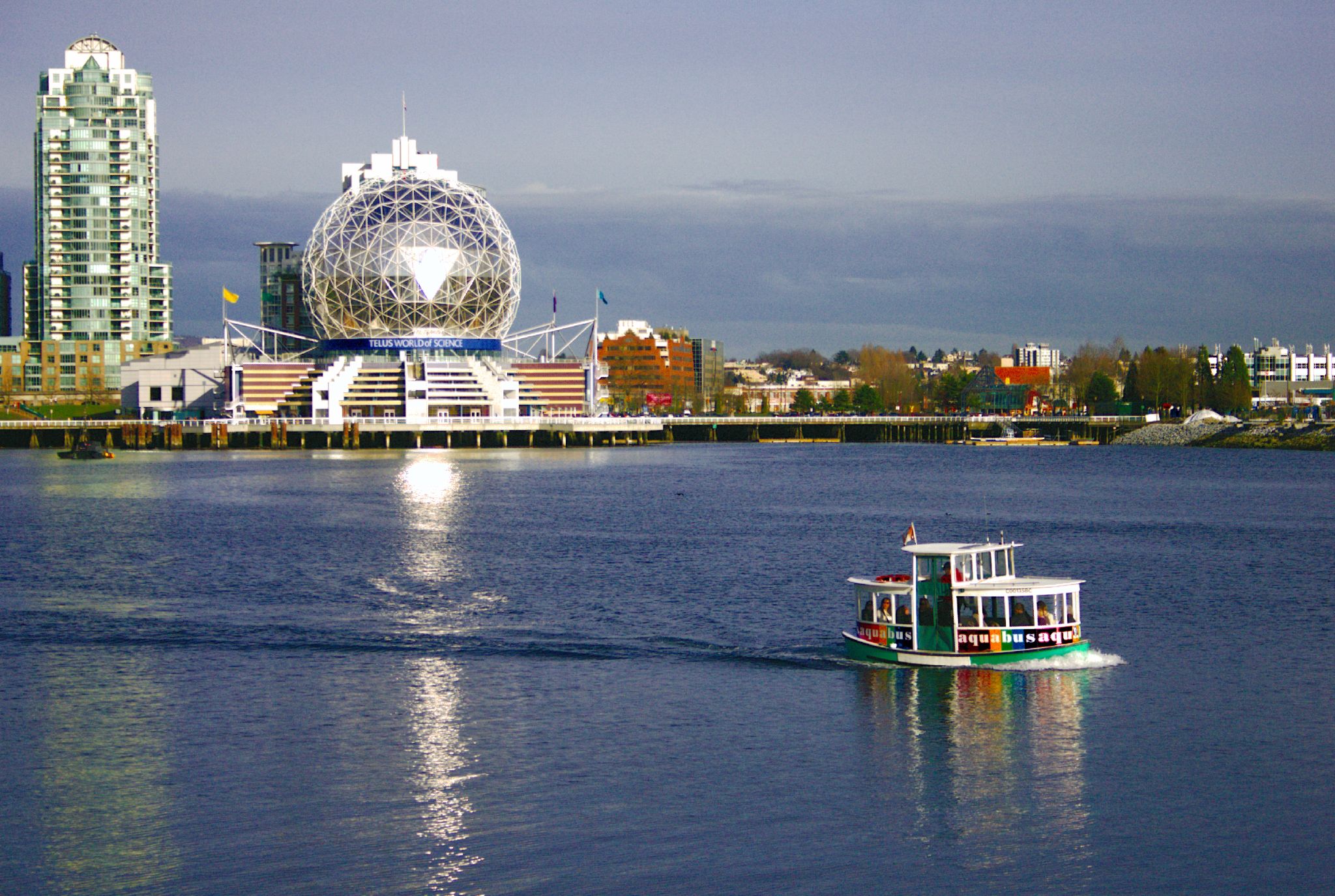 The ferries go to Science World Harold Wright/CC, Flickr