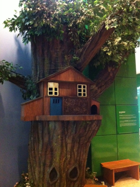 Casey and Finnegan's Treehouse in CBC Museum Photo by Melanie J Watts/CC, Flickr